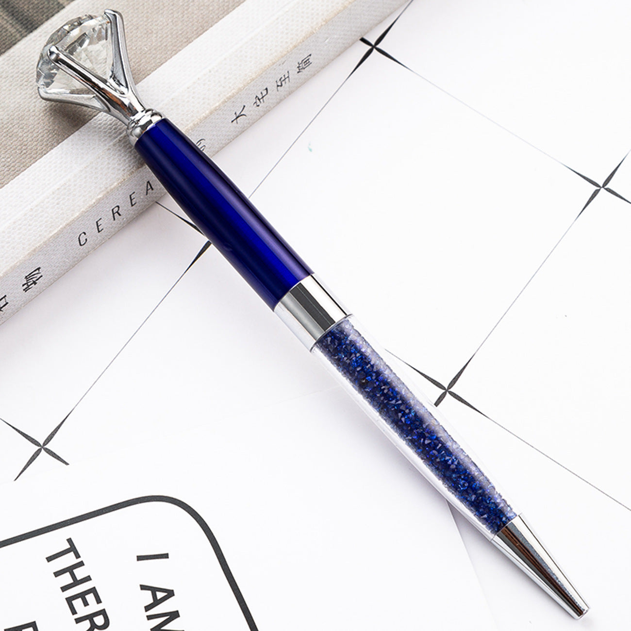 Whoelsale Pens Metal Large Diamond Pen Fashion Crystal Pen